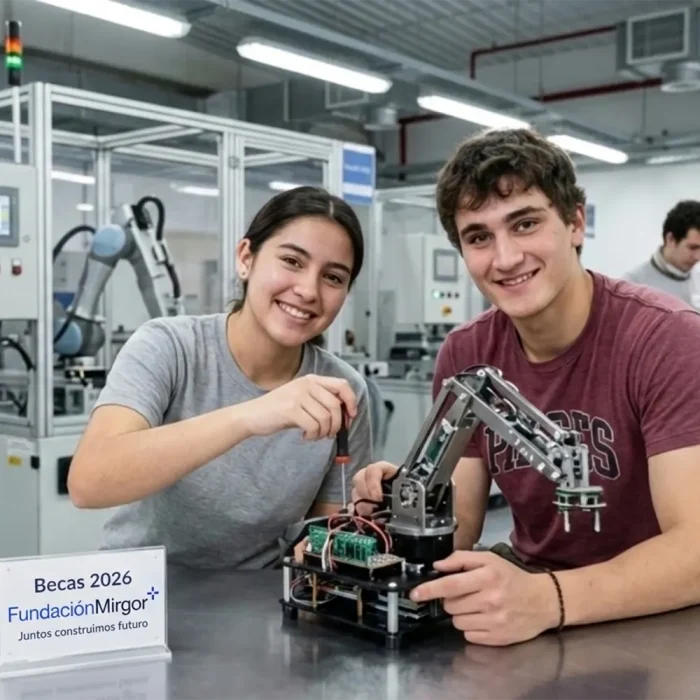 La beca está dirigida a estudiantes de escuelas técnicas.