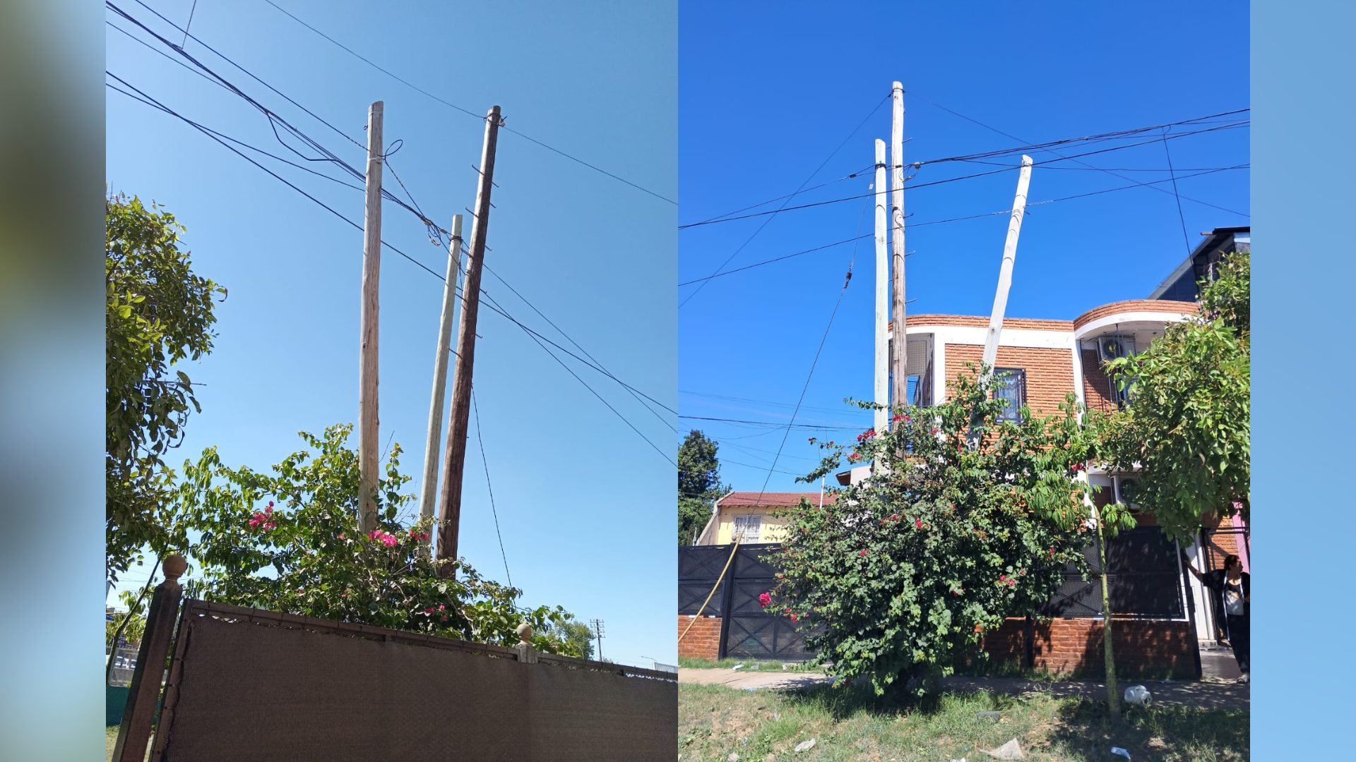 Poste en Laferrere genera alerta y espera intervención urgente