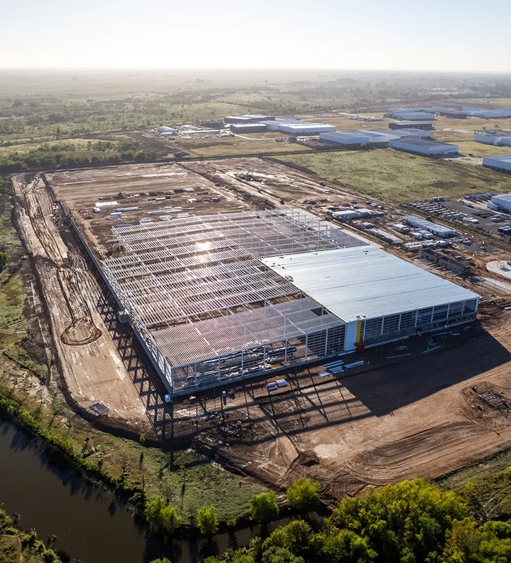 Futuro centro de distribución de Mercado Libre en Loma Verde