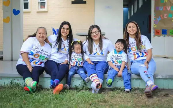 Caminata en Ingeniero Maschwitz por el Día Mundial del Síndrome de Down