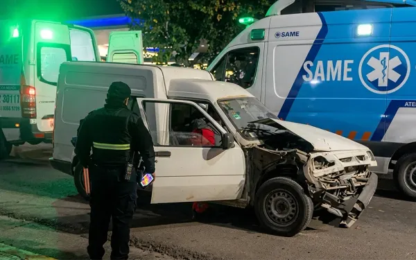 Conductor ebrio protagoniza choque en Belén de Escobar y su hijo es hospitalizado