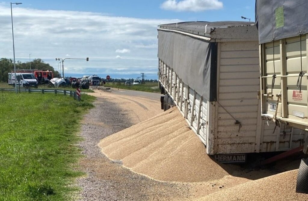 Accidente en Guaminí