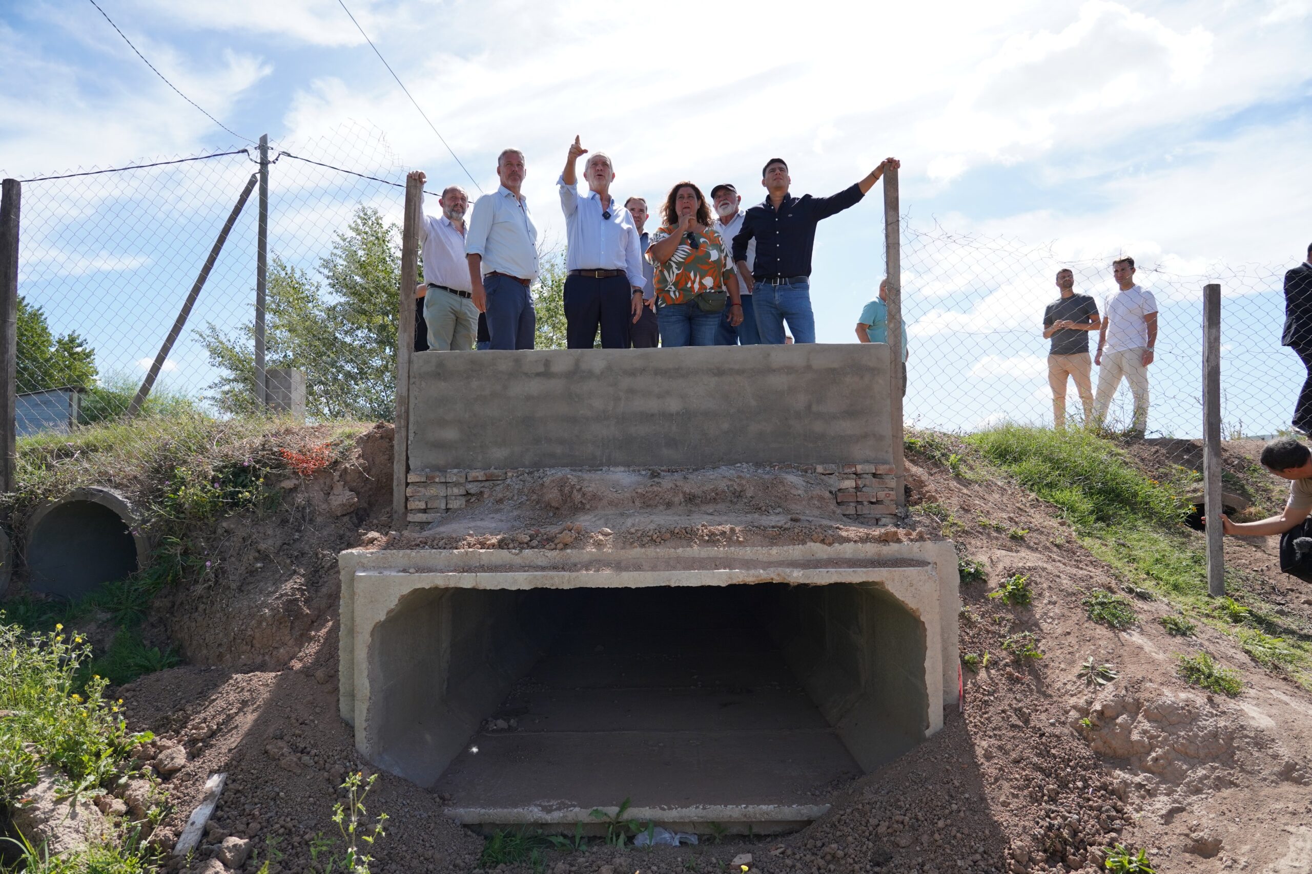 Alak inaugura avance clave en drenaje pluvial para Villa Garibaldi