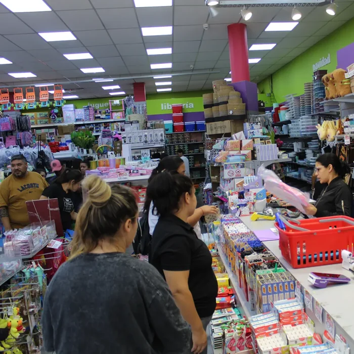 Compras escolares en el comercio