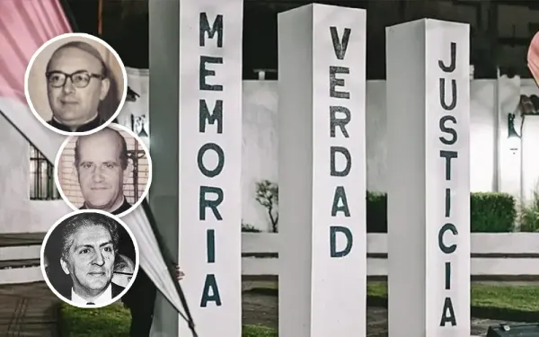 Homenaje a curas defensores de derechos humanos en Escobar