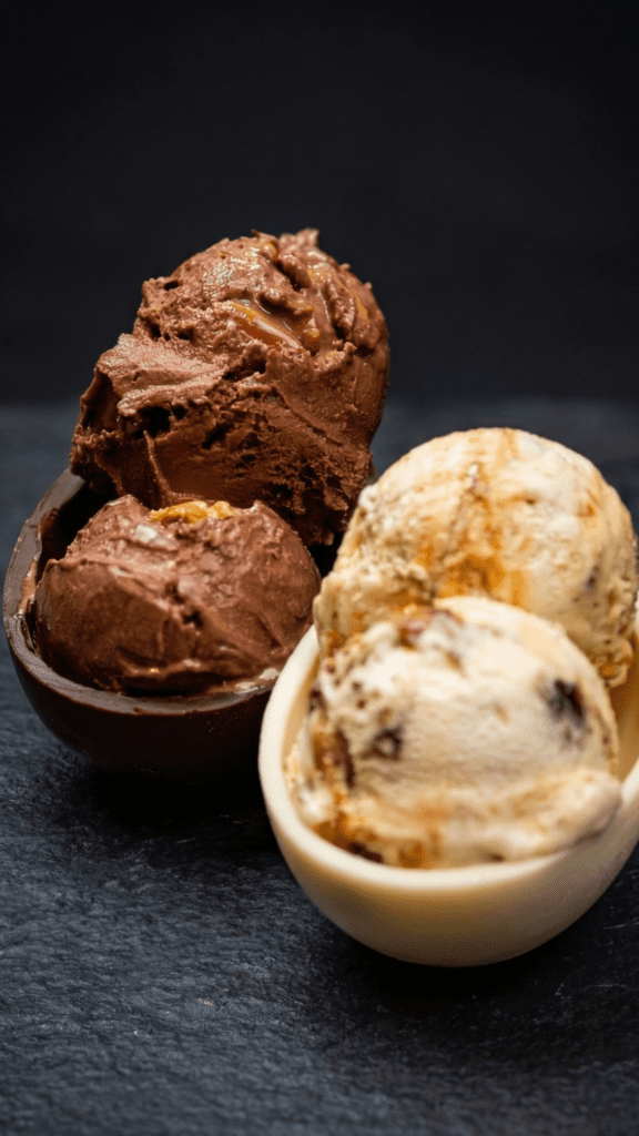 Huevos de Pascua rellenos de helado de Augustus
