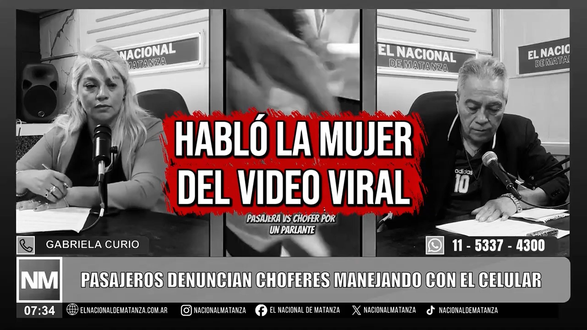 Pasajera denuncia violencia y abuso de volumen en colectivo 318 de La Matanza