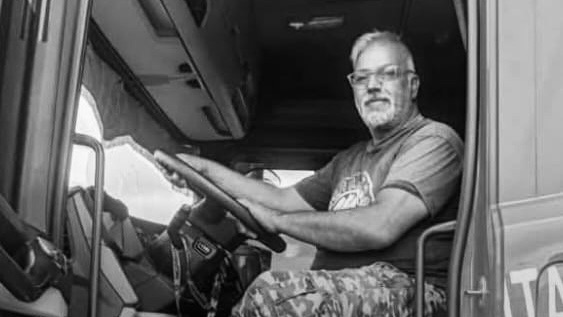 Zona del crimen donde fue asesinado el remisero