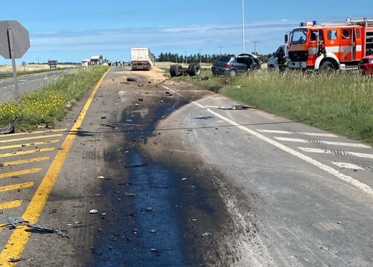 Tragedia en Guaminí: choque frontal deja un fallecido