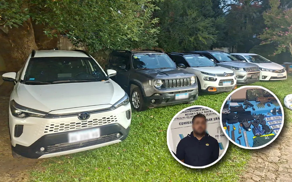 Desbaratan banda que asolaba viviendas en la zona norte del Conurbano