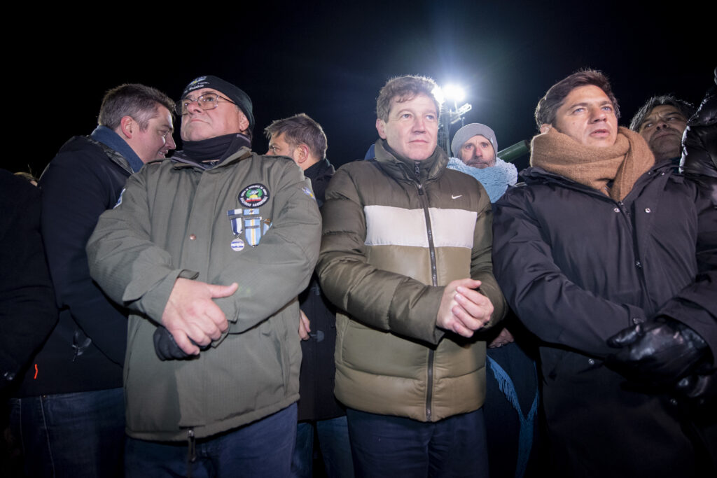 Axel Kicillof en vigilia Malvinas