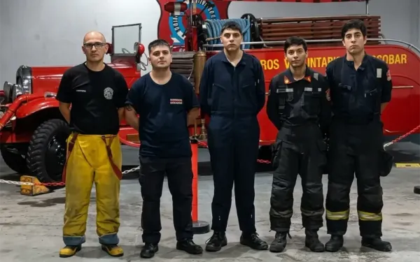 Bomberos de Escobar reaniman a una beba tras maniobras de RCP cruciales