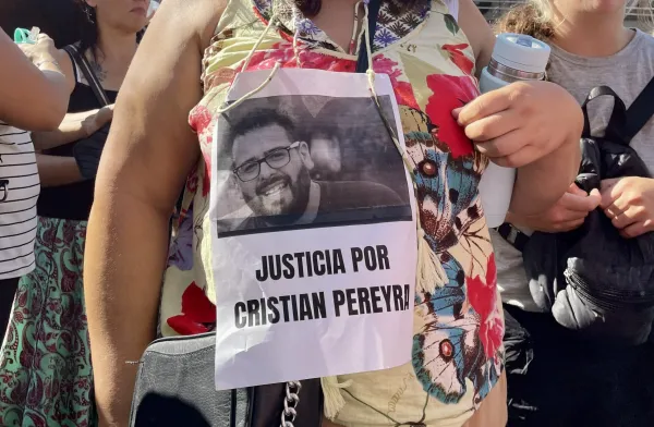 Policía detenido por el crimen de Cristian Pereyra se negó a declarar