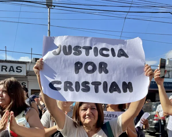 La Matanza moviliza por justicia tras asesinato del docente Cristian Pereyra