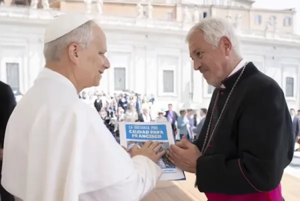 El obispo de San Justo destaca el compromiso social ante el papa León XIV