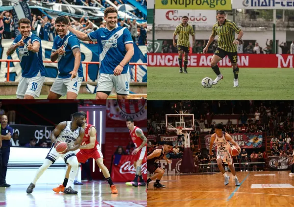 Fútbol y básquet destacan en la agenda deportiva de Mar del Plata