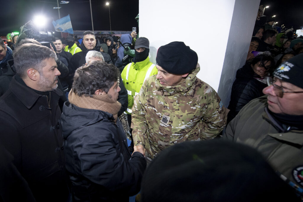 Ceremonia vigilia Malvinas Río Grande