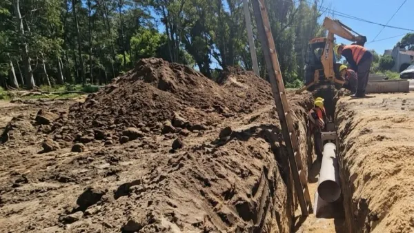 Inician obras cloacales decisivas en el sur de Mar del Plata
